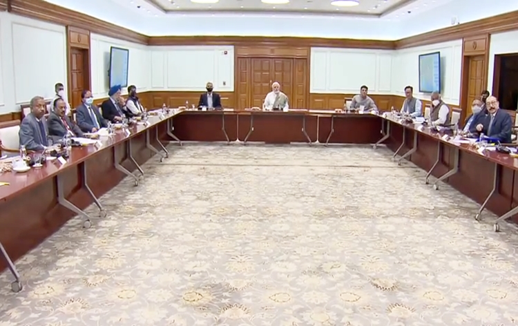 pm-modi-chairs-a-high-level-review-meeting-on-ukraine-crisis